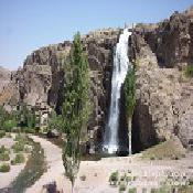 Waterfall of Aido Ghamosh Dam